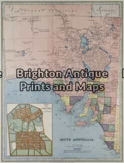 11-076 - South Australia Picturesque Atlas - circa 1886 Chromolithograph 37cm X 28cm Condition A+