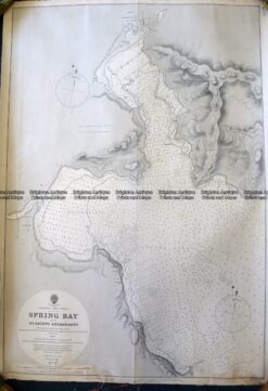 13-97  Tasmania - Navigation Chart - Spring Bay  c.1885