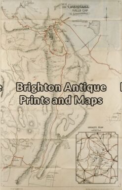 14-207 - Victoria - Grampians District Department of Lands & Survey Photo-lithography 43cm X 67cm Condition A+