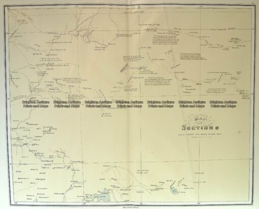 15-116  Western Australia – Kimberley Range region c.1886