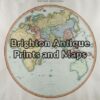 16-228 - World - Eastern & Western Hemispheres Pair of maps Pinkerton - circa 1813 Hand coloured engraving 50cm X 50cm Condition A+