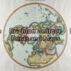 16-230 - Northern & Southern Hemispheres Pair of maps Pinkerton - circa 1813 Hand coloured engraving 50cm X 50cm Condition A+