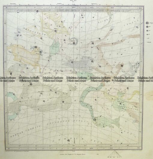 16-247  Celestial – Star system by S.D.U.K.  c.1844