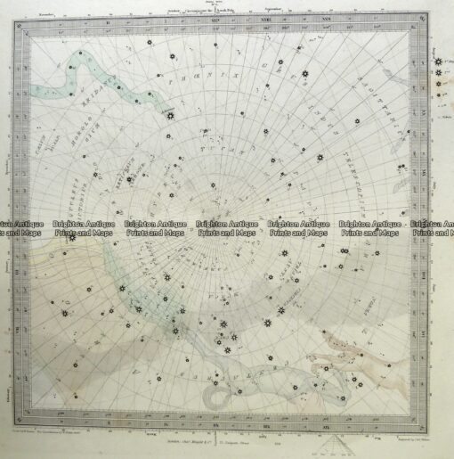 16-248  Celestial – Star system by S.D.U.K.  c.1844
