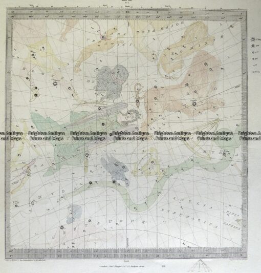 16-251  Celestial – Star system by S.D.U.K.  c.1844