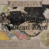 16-256 -World Curiosity in Japanese Countries are represented by animals and birds  In Japanese language  Early 20th century Chromolithograph 60cm X 45cm Condition A