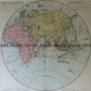 16-258  Eastern Hemisphere by Delisle c.1724