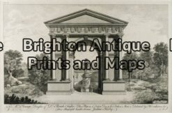 17-245 - Architecture J Kirby - circa 1761 Copperplate engraving 44cm X 27cm Condition A+