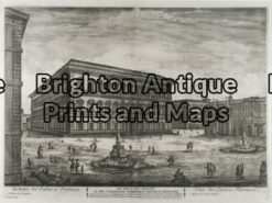 17-251 - Architecture J barbault - circa 1760 Copperplate engraving 52cm X 37cm Condition A+