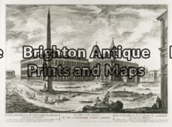 17-252 - Architecture - J barbault - circa 1760 - Copperplate engraving - 52cm X 35cm - Condition A+