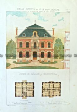 17-261  Architecture - French  c.1870