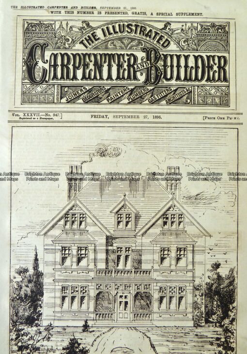 17-264  Architecture  c.1895