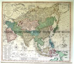 2-136  Asia by Bowles & Carver c.1794