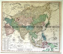 2-136  Asia by Bowles & Carver c.1794