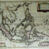 2-138  Indiae Orientalis Nova Descriptio by Jansson c.1641
