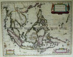 2-138  Indiae Orientalis Nova Descriptio by Jansson c.1641