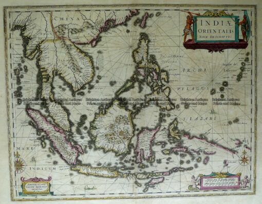 2-138  Indiae Orientalis Nova Descriptio by Jansson c.1641