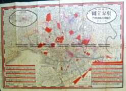 2-146  Japan - Tokyo street map  c.1911