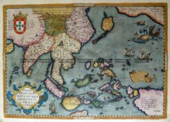 2-148  Indiae Orientalis Insularum by Ortelius  c.1588