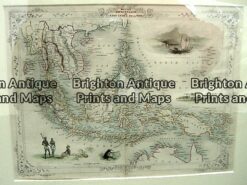 2-157  Tallis map of Indonesia and S. E. Asia