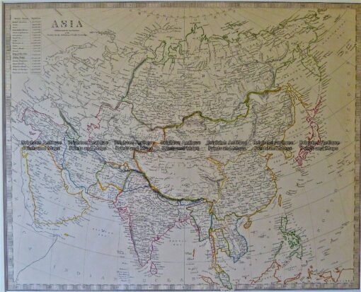 2-161  Asia by S.D.U.K. c.1844