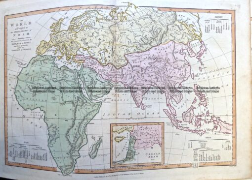 2-163  World in ancient times by Wilkinson c.1830