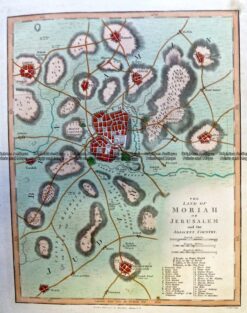 2-164  Jerusalem by Wilkinson c.1830