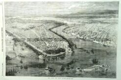 22 001 - New York City panorama c.1855