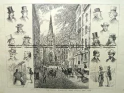 22-002  New York - Wall Street c.1877