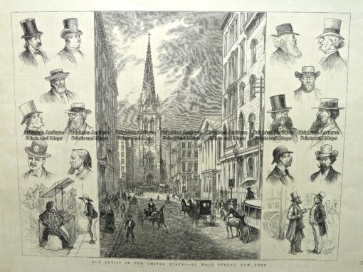22-002  New York – Wall Street c.1877