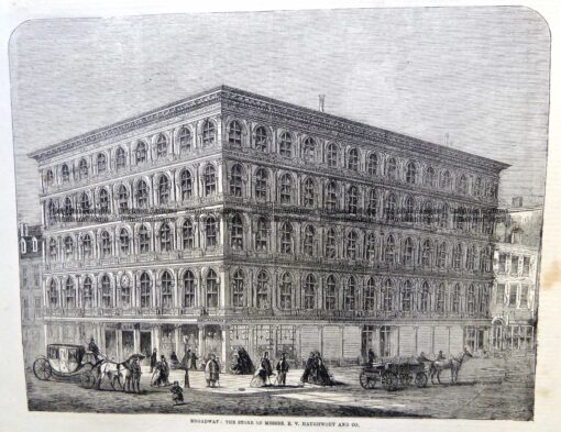 22-012  Broadway store of Haughwout c.1959