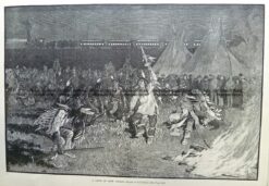 22-019  Dance of Crow Indians c.1885