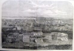 22-020  View of Washington and the Capitol c.1861