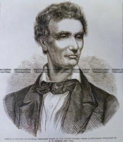 22-024  President elect Abraham Lincoln c.1860