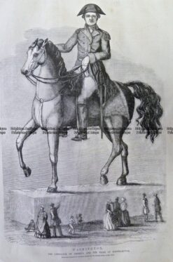 22-028  George Washington statue  c.1848