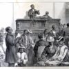 22-033  Negro congregation at Washington c.1876