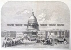 22-036  The Capitol at Washington c.1859