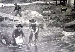 22-038  Panning for gold at Klondike
