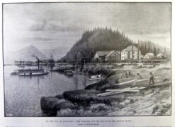 22-041  Klondike - Fort Wrangel at Stikine River c.1898