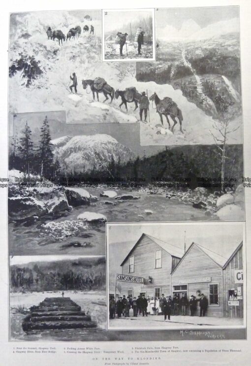 22-042  Klondike – Skagway c.1898