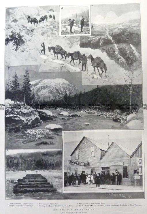 22-042  Klondike – Skagway c.1898