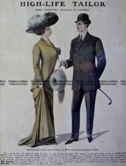 23-101   Fashion - men & women  c.1909