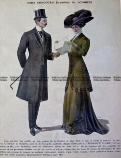 23-277   Fashion - Men & Women  c.1909