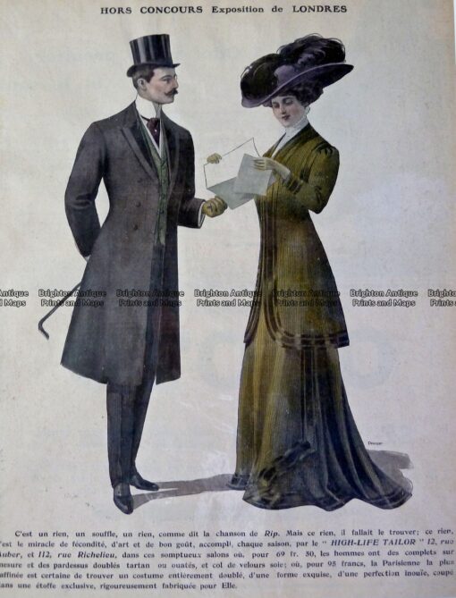 23-277   Fashion – Men & Women  c.1909