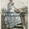 23-290 - Decorative - Fashion D Knowles - circa 1883 Hand coloured wood engraving 21cm X 31cm Condition A+