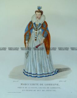 23-293  Fashion - Marguerite de Lorraine  c.1830