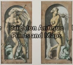 23-295 - Decorative - mythology Anon - circa 1860 Hand coloured wood engraving 40 cm X 30cm Condition A+