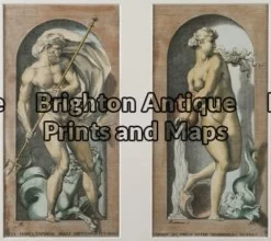 23-295 - Decorative - mythology Anon - circa 1860 Hand coloured wood engraving 40 cm X 30cm Condition A+