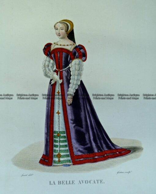 23-296  Fashion – La Belle Avocate  c.1830