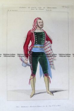 23-297  Fashion - Costume de Paul c.1840